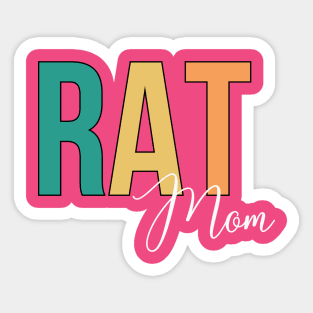 Rat Mom Sticker